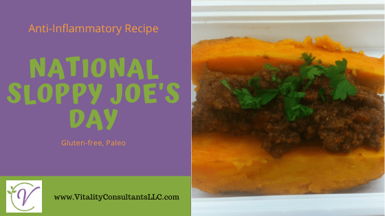 National Sloppy Joe’s Day | Anti-Inflammatory Meal