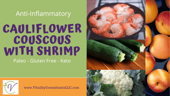 Cauliflower Couscous with Shrimp Recipe