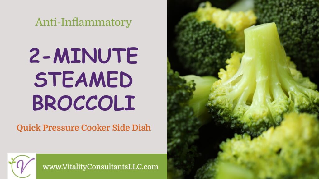 2-Minute Steamed Broccoli