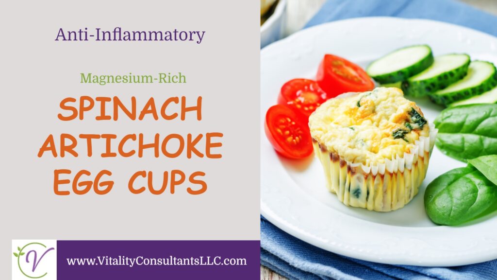 Spinach Artichoke Egg Cups