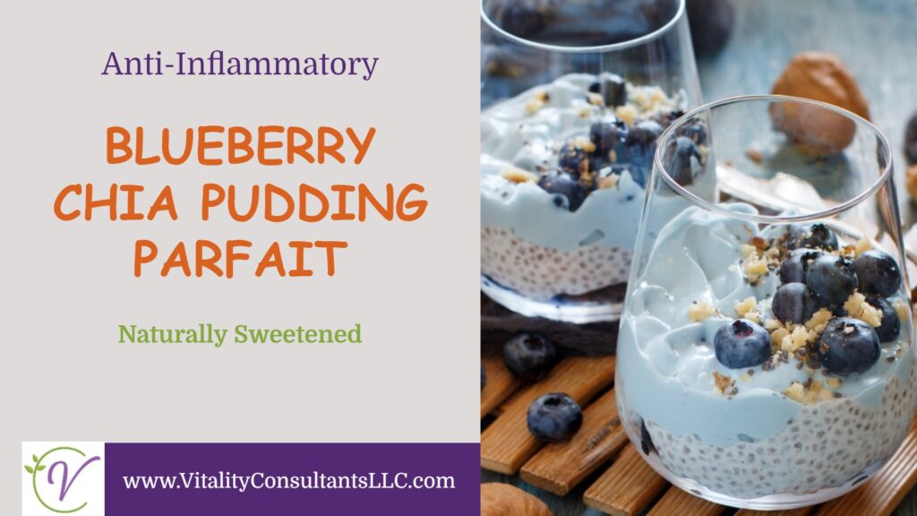 Blueberry Chia Pudding Parfait