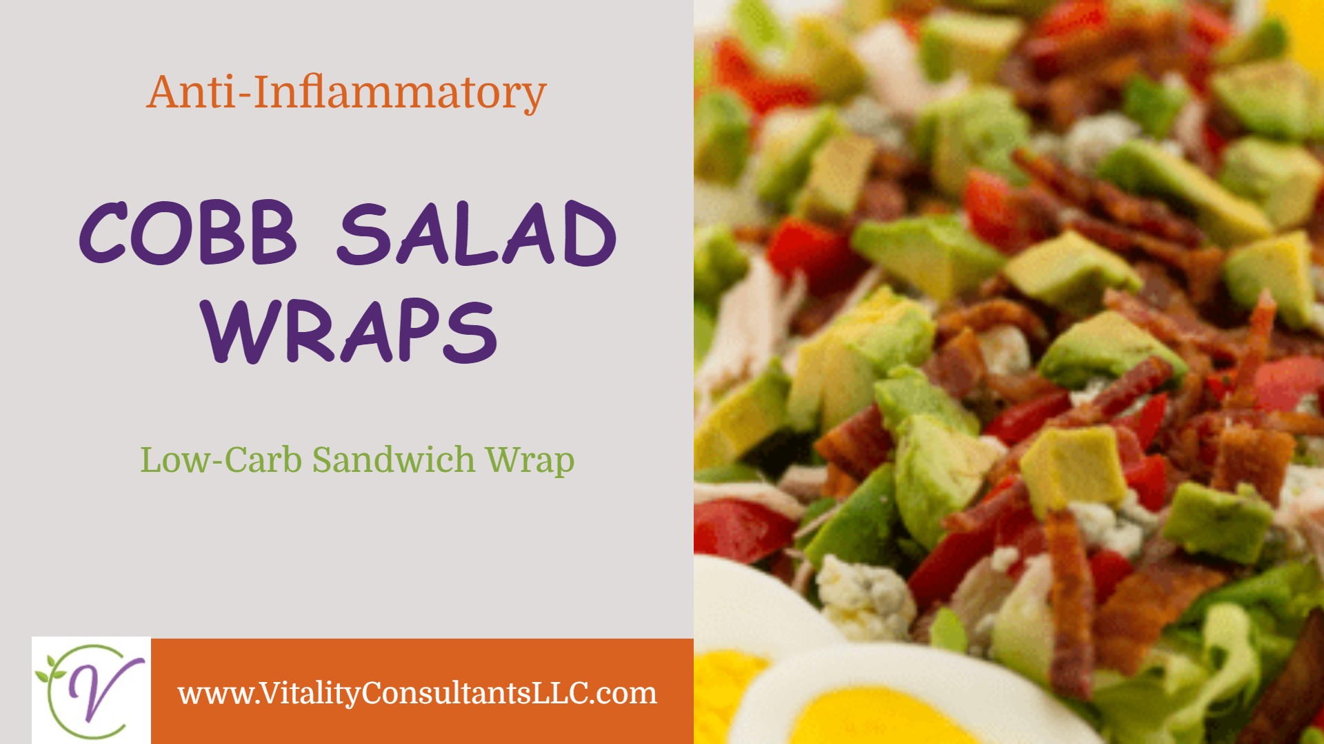 Cobb Salad Wraps