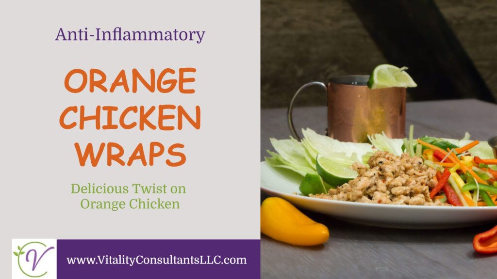 Orange Chicken Wraps