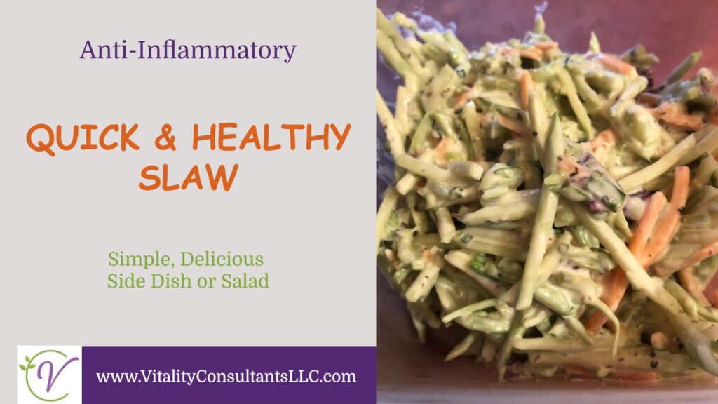 Quick and Healthy Slaw
