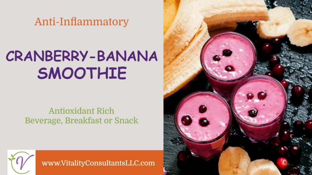 Cranberry-Banana Smoothie