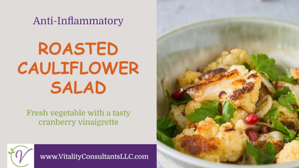 Roasted Cauliflower Salad
