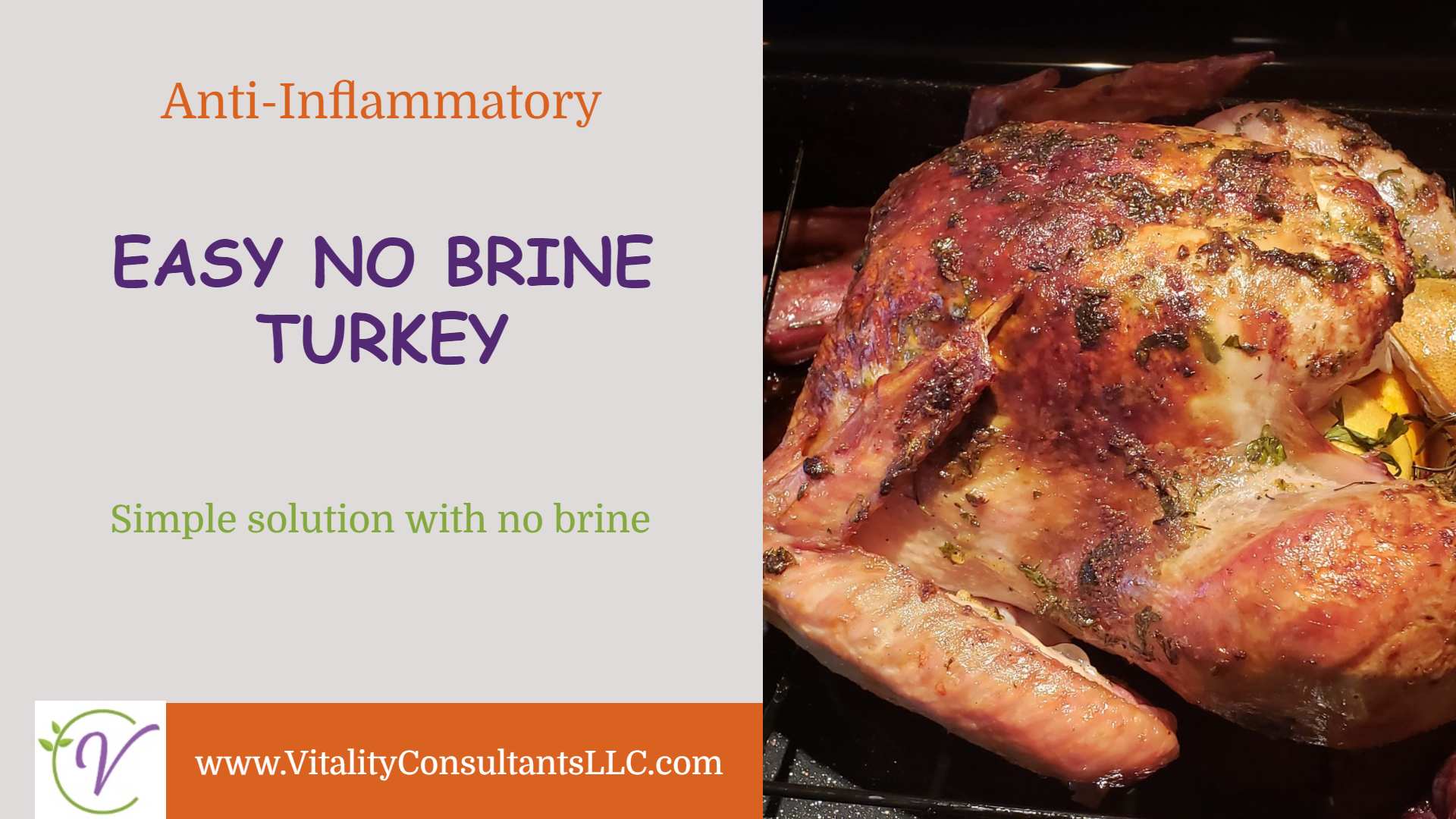 Easy No Brine Turkey