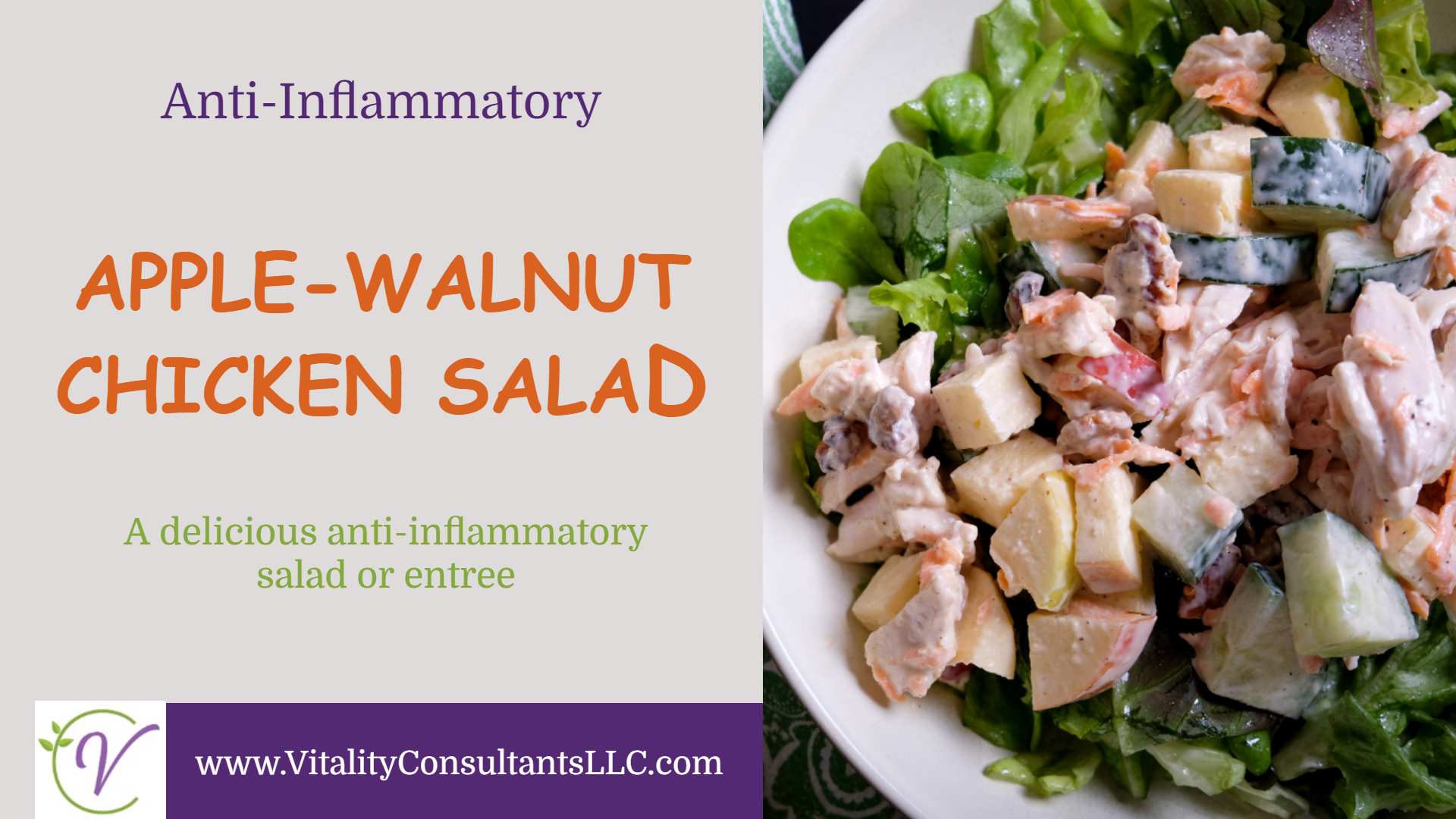 Apple-Walnut Chicken Salad