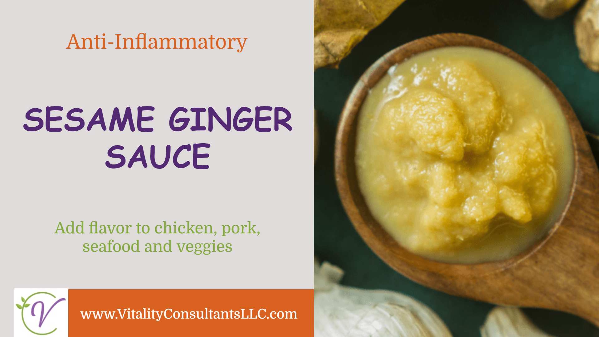 Sesame Ginger Sauce