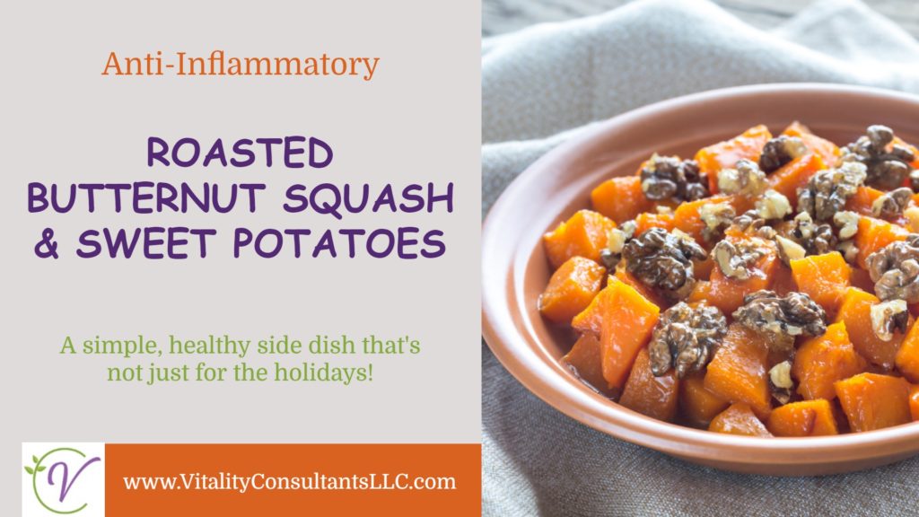 Roasted Butternut Squash and Sweet Potatoes