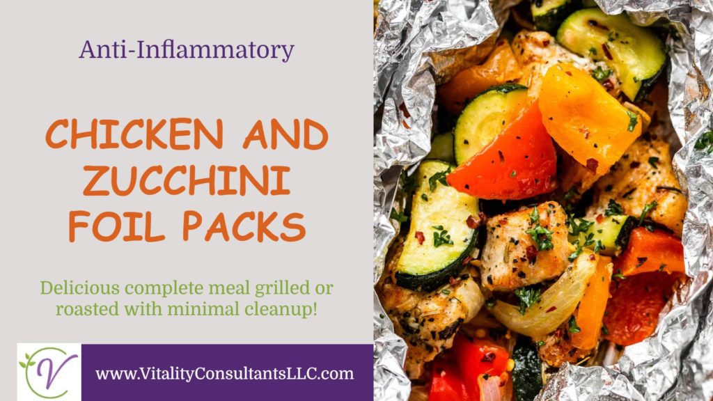 Chicken & Zucchini Foil Packs