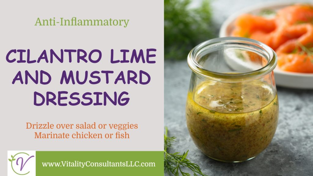 Cilantro Lime & Mustard Dressing