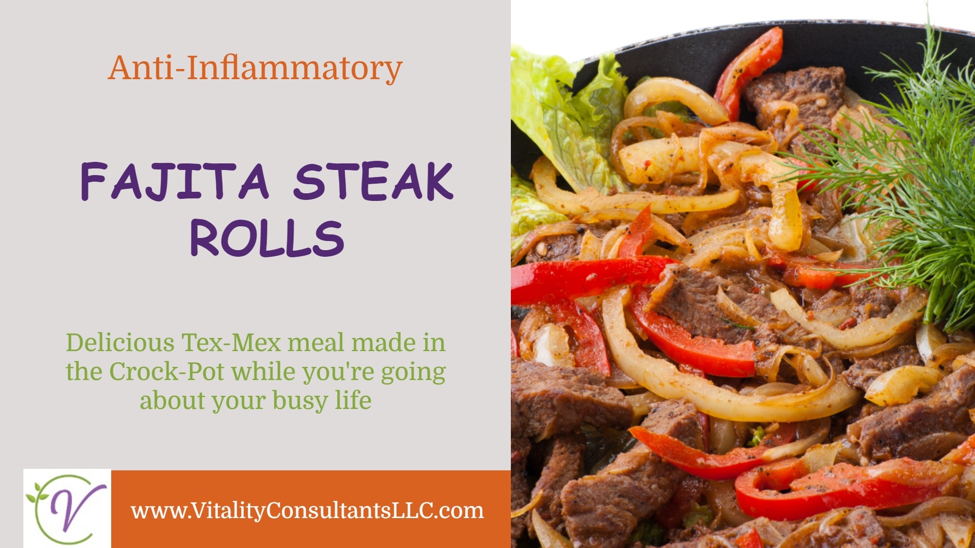 Fajita Steak Rolls