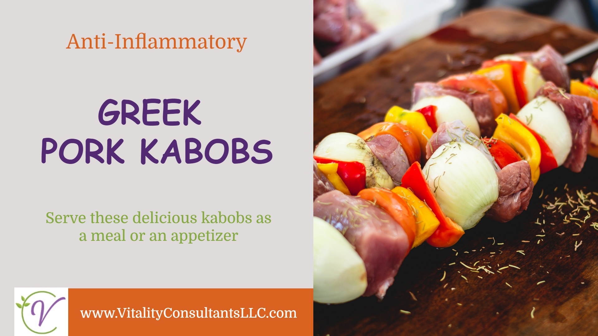 Greek Pork Kabobs