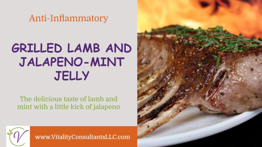 Grilled Lamb and Jalapeno-Mint Jelly